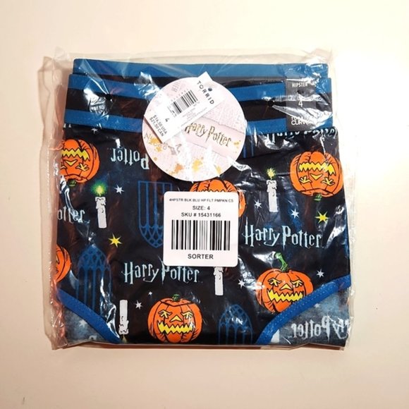 ❤️NWT VINTAGE TORRID PANTY HARRY POTTER PUMPKIN CANDLES HIPSTER - PLUS SIZE - Picture 7 of 12